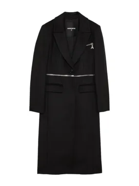 PATRIZIA PEPE Manteau Femme 2O0166 A171 K103 Noir